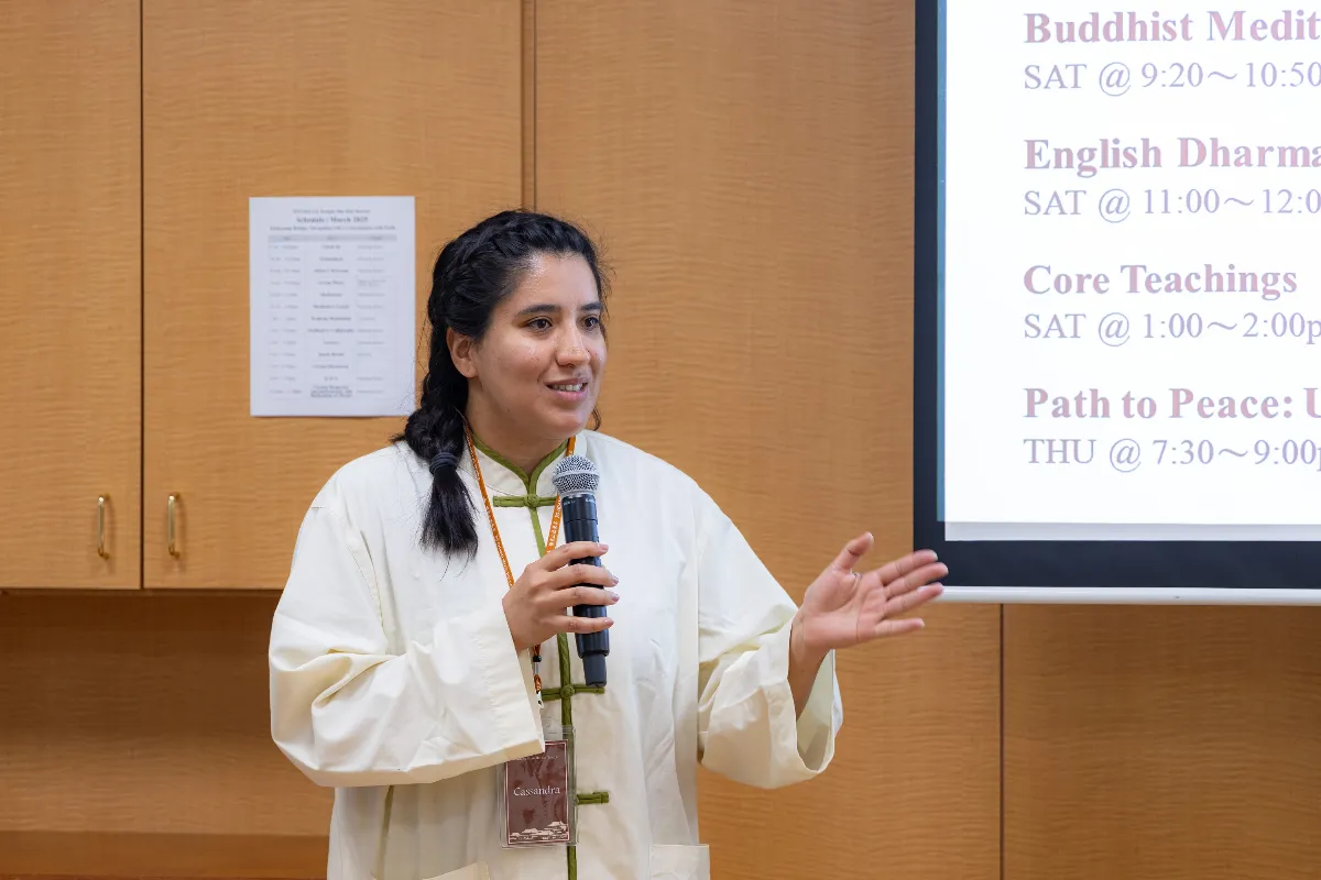 Hsi Lai Temple’s English Retreat: Finding Refuge in Faith Amid Life’s Impermanence